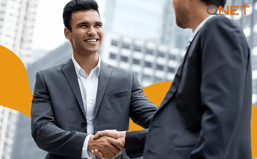 A handshake