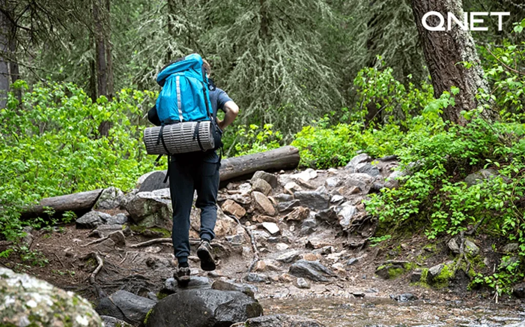 hiking to success